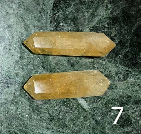 Double Terminated Gemstones
