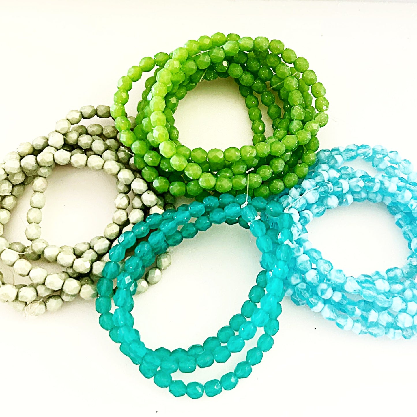 6mm faceted crystal round beads - New Earth Gifts and Beads