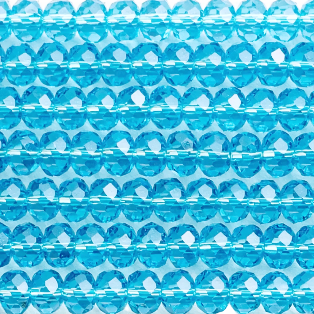 6mm crystal faceted rondelle beads - New Earth Gifts and Beads