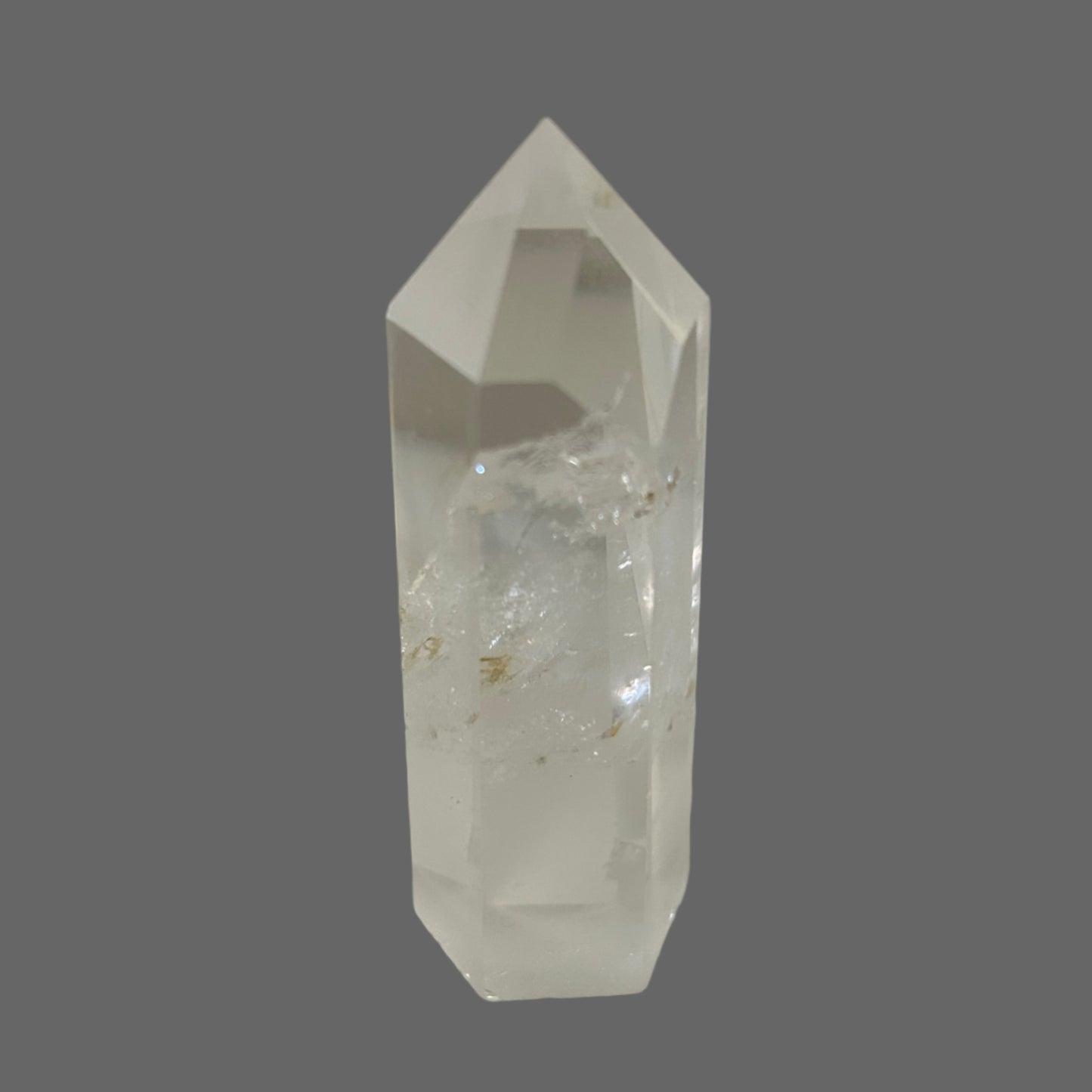 Six Sided quartz crystal point - new earth gifts and beads