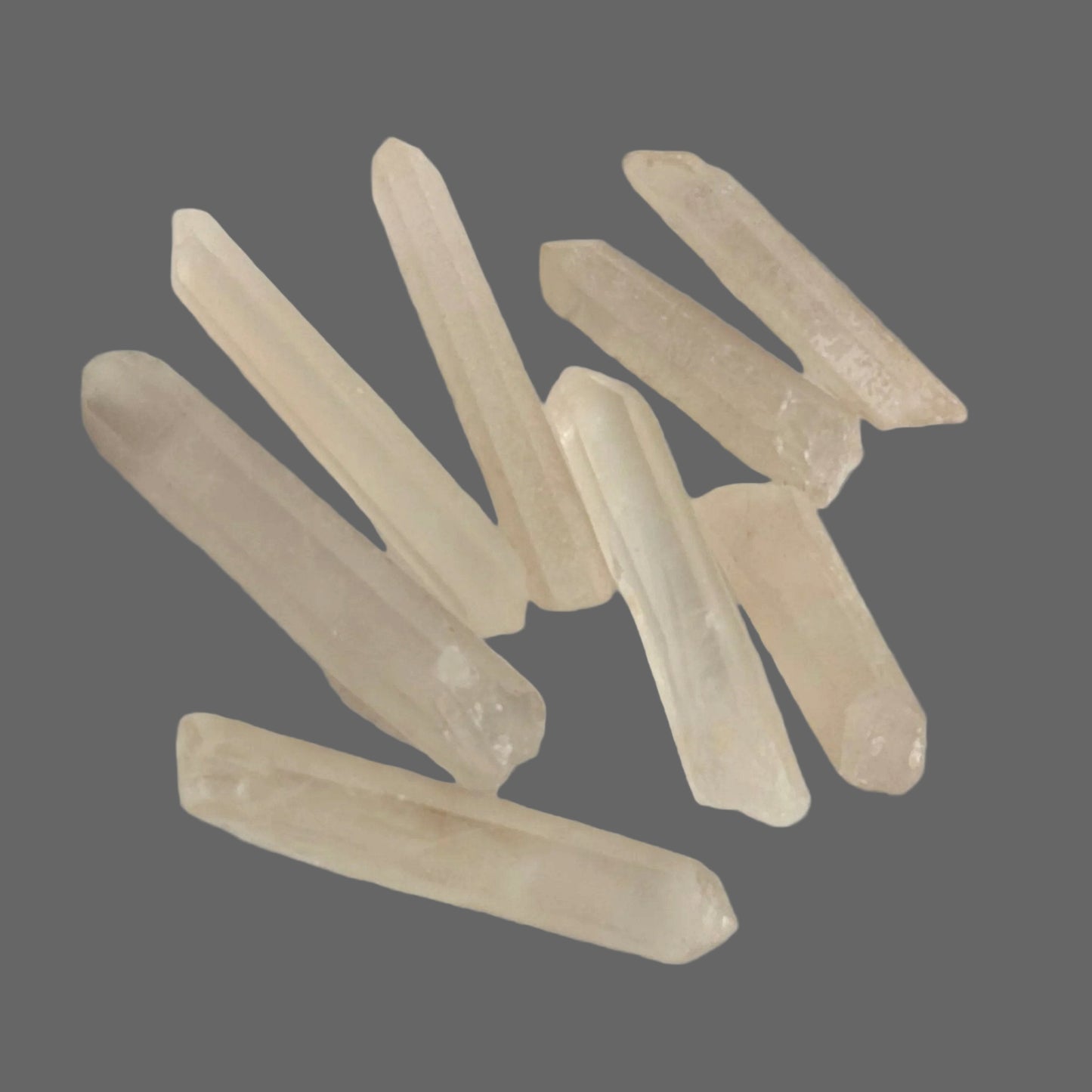 Lemurian Seed Crystal Golden Healers 8 pc Lot | New Earth Gifts