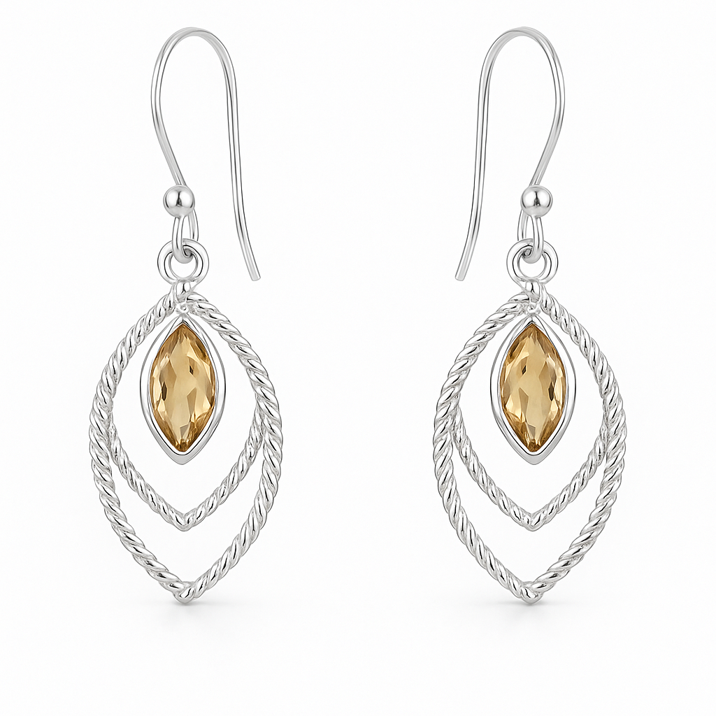 Citrine Earrings - New Earth Gifts
