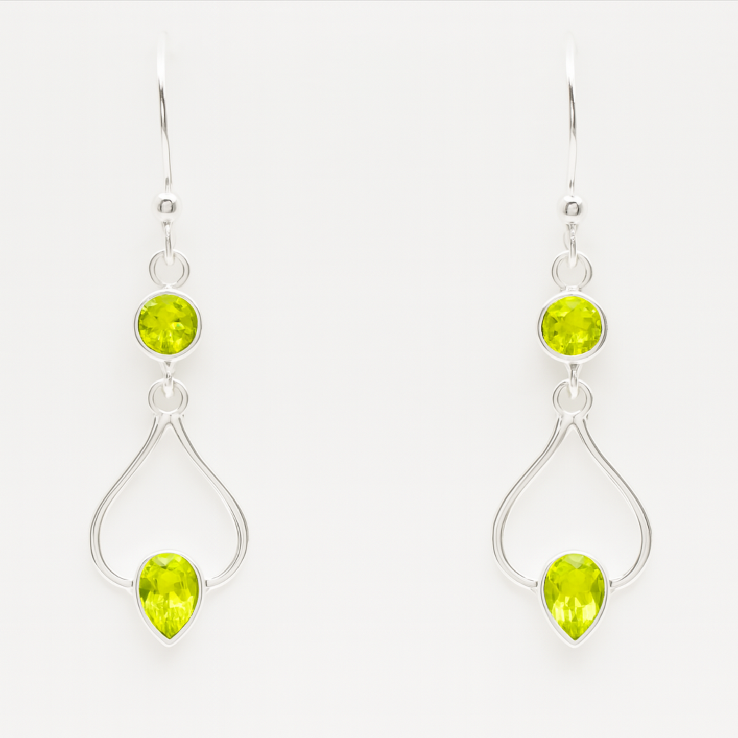 Peridot earrings - New Earth Gifts