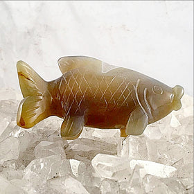 Agate Fish Figurine - New Earth Gifts