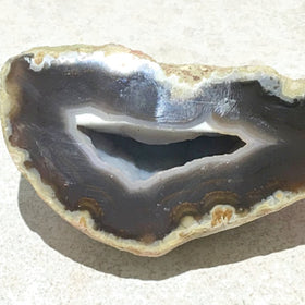 Agate Geode Saying Hey You | New Earth Gifts
