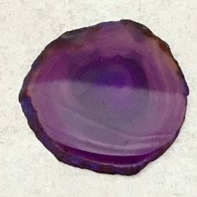 Purple Agate Slices 4 Inches - New Earth Gifts 