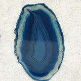 Blue Agate Slices 4 Inches - New Earth Gifts 