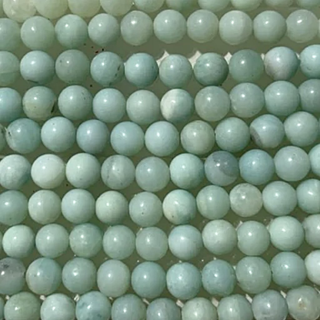 Amazonite Natural AA Quality 6mm Beads - New Earth Gifts