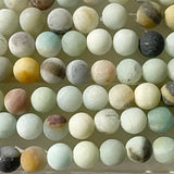 Amazonite Beads Matte - new earth gifts