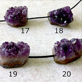 Amethyst Drusy Crystal Beads  _ New Earth Gifts