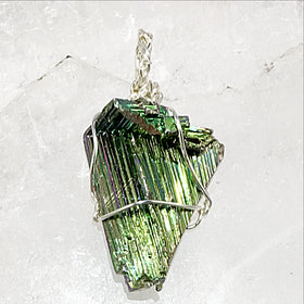 bismuth pendant - new earth gifts