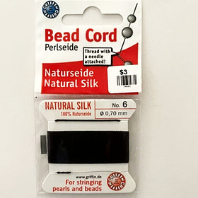 Natural Silk Stringing Cord for Pearls and Beads - New Earth Gifts