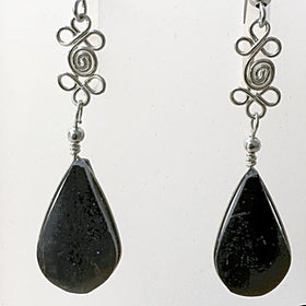Black Onyx Boho Gemstone Earrings - New Earth Gifts