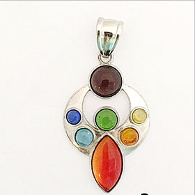 Chakra Abstract Pendant - New Earth Gifts