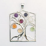 Tree of Life Chakra Gemstone Pendant - New Earth Gifts