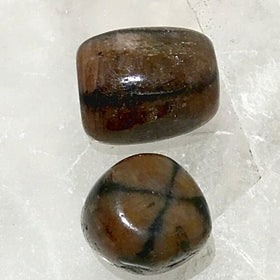 Chiastolite 1 Pc Tumbled Stone | New Earth Gifts