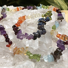 Chakra Choker 18 Inches with Free Chakra Bracelet - New Earth Gifts