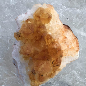 Citrine Druzy Cluster With Sunny-Colored Crystals For Sale New Earth Gifts