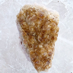 Citrine Druzy Cluster With Rich-Colored Crystals | New Earth Gifts