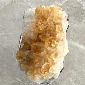 Citrine Druzy Cluster With Warm-Colored Crystals For Sale New Earth Gifts