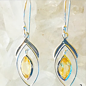 Citrine Earrings - New Earth Gifts