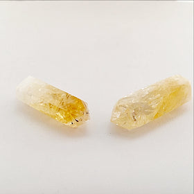 Citrine Double Terminated Points - New Earth Gifts