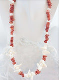 Shell and Fresh Water Pearl Long Necklace - New Earth Gifts