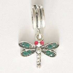 Dragonfly Large Hole Dangle Charm | New Earth Gifts