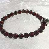 Gemstone Beaded Bracelet with Dolphin Charm - New Earth Gifts