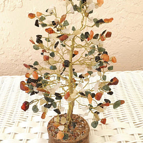 Gemstone Tree of Life - Large Multi-Gem Tree - New Earth Gifts