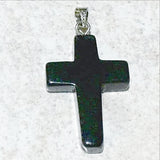 Black Onyx Cross Pendant - New Earth Gifts