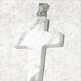Howlite Cross Pendant | New Earth Gifts