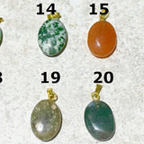 Gemstone Oval Charms | New Earth Gifts