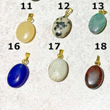 Gemstone Oval Charms | New Earth Gifts