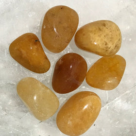 Gold Quartz Tumbled Stone 1 Pc - New Earth Gifts