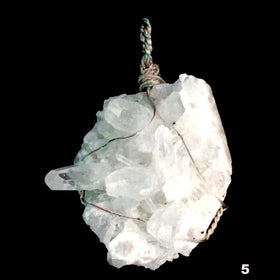 Himalayan Quartz Crystal Pendant Style 5 - New Earth Gifts