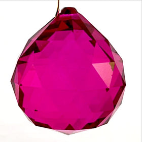 Hot Pink Crystal Prisms | New Earth Gifts