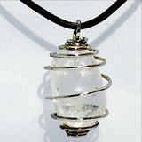 Crystal Quartz Cage Pendant | New Earth Gifts