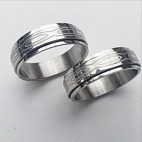 stainless steel ring - new earth gifts