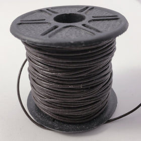 Leather .5mm Cord-25 Yard Spool - New Earth Gifts