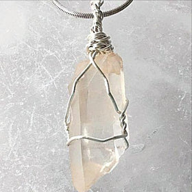 Lemurian Seed Crystal Pendant- New Age Style | New Earth Gifts