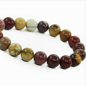 Mookaite Power Bracelet for Happiness and Joy-6mm - New Earth Gifts