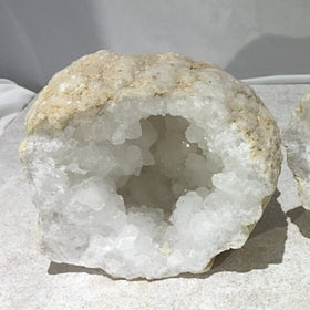 Quartz Geode Split Pair | New Earth Gifts