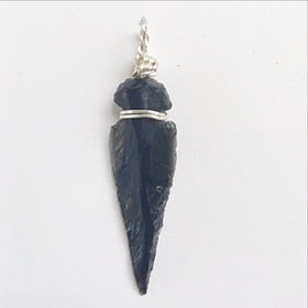 obsidian pendant - new earth gifts