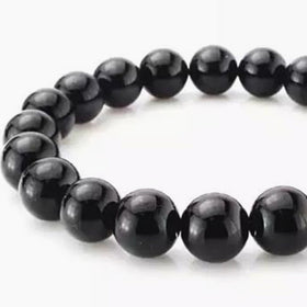 Obsidian Power Bracelet for Confidence and Protection-6mm - New Earth Gifts