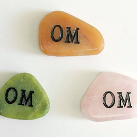 Om Pocket Stones - New Earth Gifts