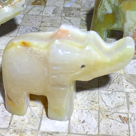 Onyx Mini Elephant Figurine - New Earth Gifts