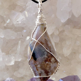Owyhee Jasper Idaho Stone Pendant -New Earth Gifts