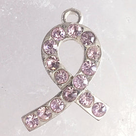 Breast Cancer Awareness Charm - Pink Ribbon | New Earth Gifts