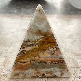 Green Onyx Pyramid - New Earth Gifts